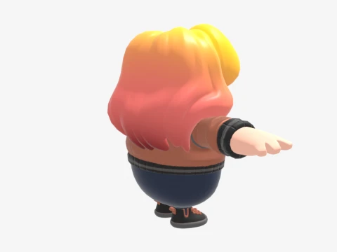 Ready Penny Fall Guy - Fortnite 3D Model