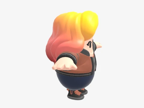 Ready Penny Fall Guy - Fortnite 3D Model