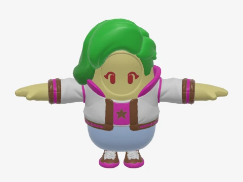 Hemlock Fall Guy - Fortnite 3D Model