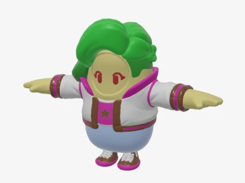 Hemlock Fall Guy - Fortnite 3D Model