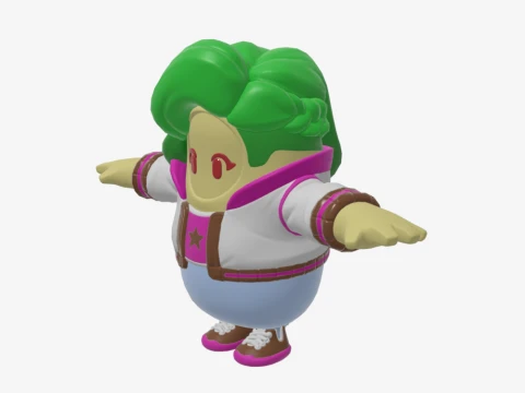 Hemlock Fall Guy - Fortnite 3D Model