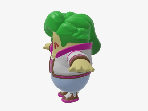 Hemlock Fall Guy - Fortnite 3D Model