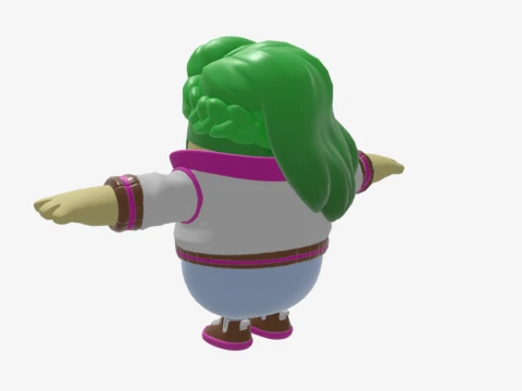 Hemlock Fall Guy - Fortnite 3D Model