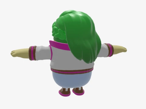 Hemlock Fall Guy - Fortnite 3D Model
