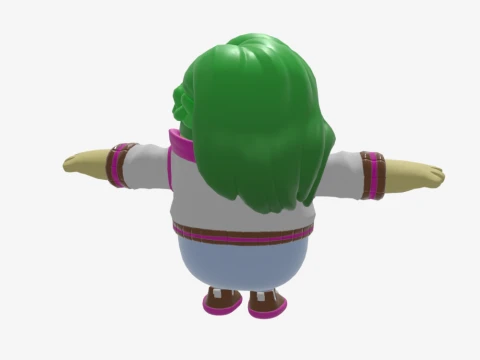 Hemlock Fall Guy - Fortnite 3D Model