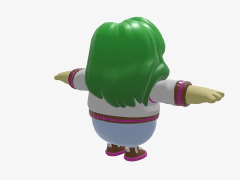 Hemlock Fall Guy - Fortnite 3D Model