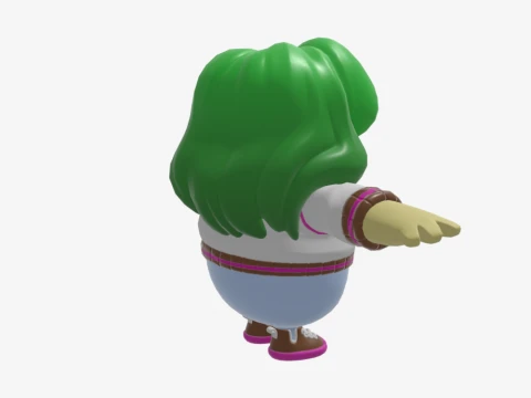 Hemlock Fall Guy - Fortnite 3D Model