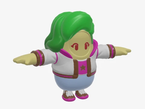 Hemlock Fall Guy - Fortnite 3D Model