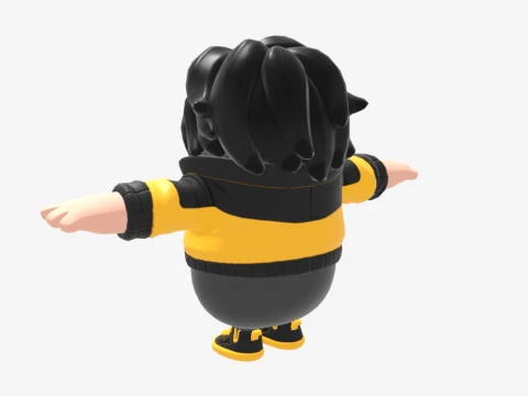 Min-joon Fall Guy - Fortnite 3D Model