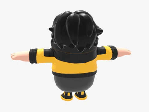 Min-joon Fall Guy - Fortnite 3D Model