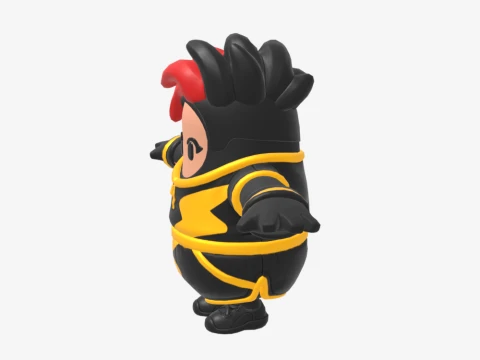 Mercenary Kor Fall Guy - Fortnite 3D Model