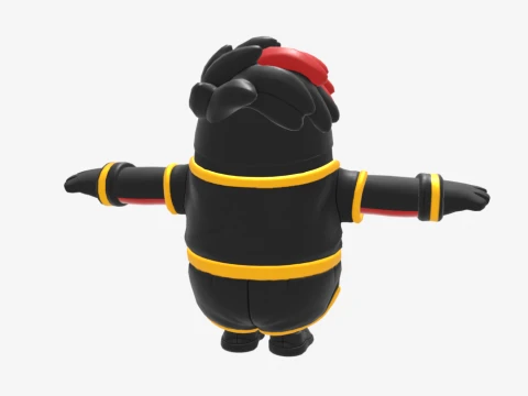 Mercenary Kor Fall Guy - Fortnite 3D Model