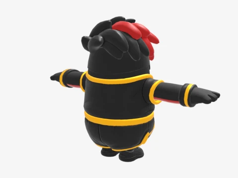 Mercenary Kor Fall Guy - Fortnite 3D Model