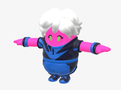 Harlowe Fall Guy - Fortnite 3D Model