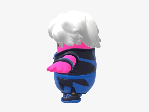 Harlowe Fall Guy - Fortnite 3D Model