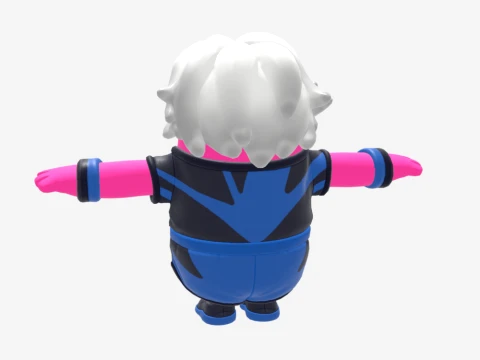 Harlowe Fall Guy - Fortnite 3D Model