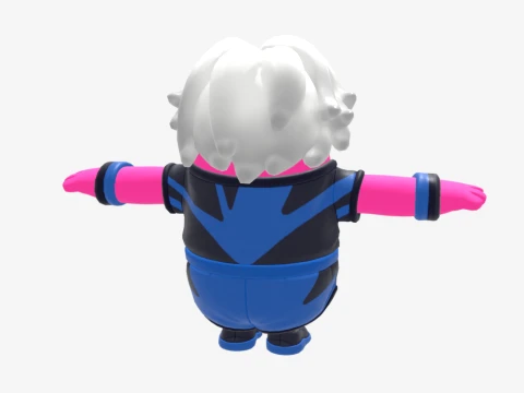 Harlowe Fall Guy - Fortnite 3D Model