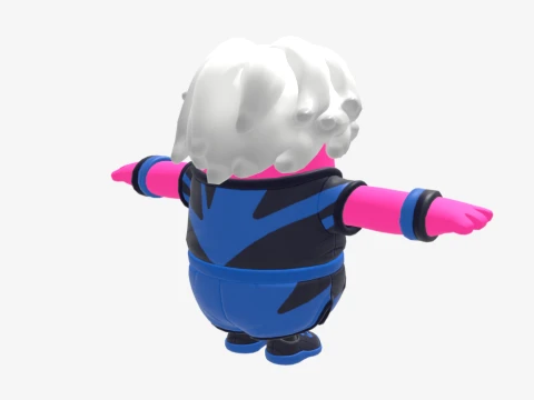 Harlowe Fall Guy - Fortnite 3D Model