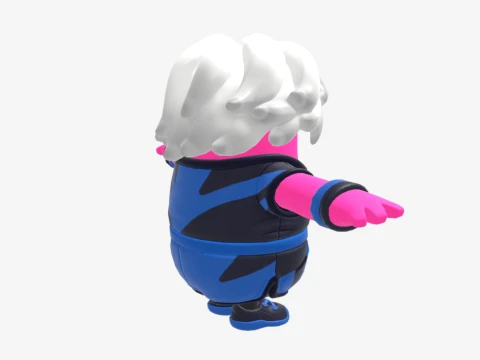 Harlowe Fall Guy - Fortnite 3D Model