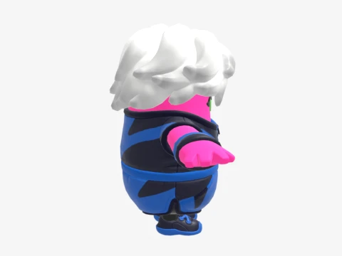Harlowe Fall Guy - Fortnite 3D Model
