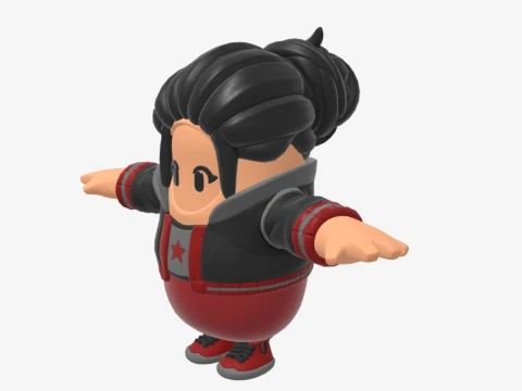 Camille Fall Guy - Fortnite 3D Model
