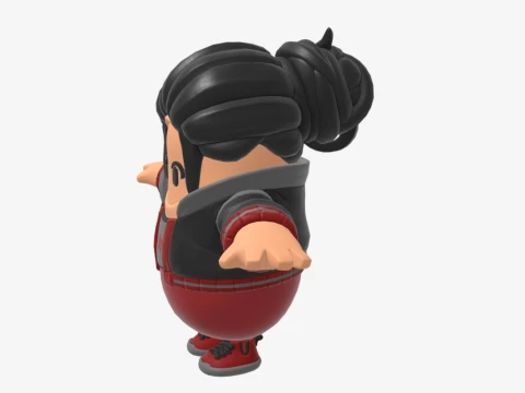Camille Fall Guy - Fortnite 3D Model