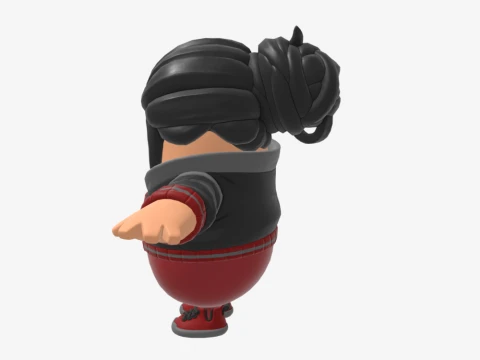 Camille Fall Guy - Fortnite 3D Model