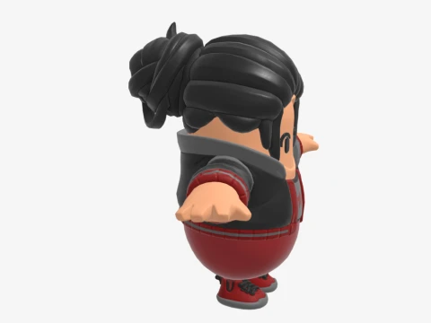 Camille Fall Guy - Fortnite 3D Model