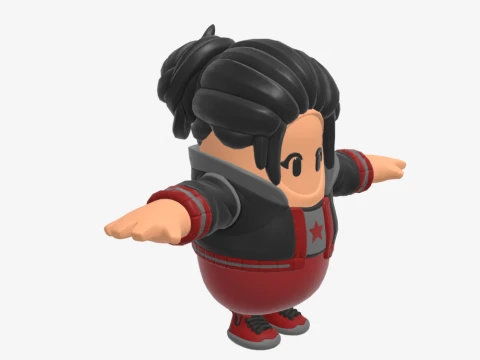 Camille Fall Guy - Fortnite 3D Model