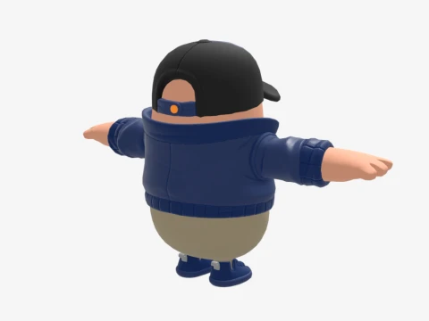 OXR Agent Stryker Fall Guy - Fortnite 3D Model