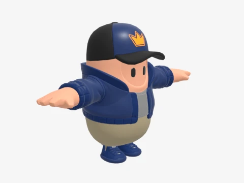 OXR Agent Stryker Fall Guy - Fortnite 3D Model