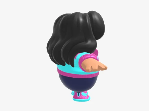 Rosa Fall Guy - Fortnite 3D Model