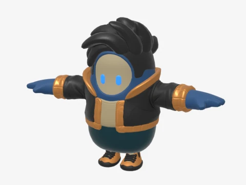 Seth Fall Guy - Fortnite 3D Model