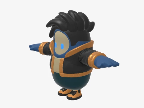 Seth Fall Guy - Fortnite 3D Model