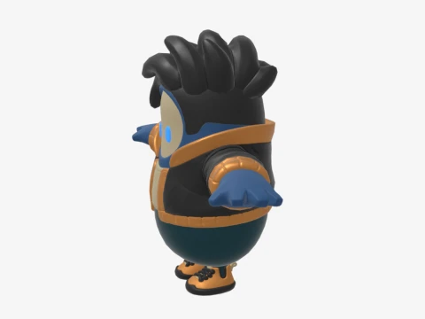 Seth Fall Guy - Fortnite 3D Model