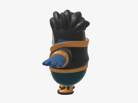 Seth Fall Guy - Fortnite 3D Model
