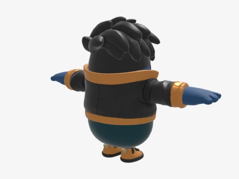 Seth Fall Guy - Fortnite 3D Model