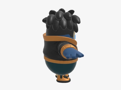 Seth Fall Guy - Fortnite 3D Model
