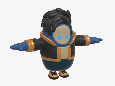 Seth Fall Guy - Fortnite 3D Model