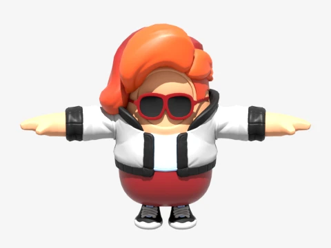 Pepper Thorne Fall Guy - Fortnite 3D Model