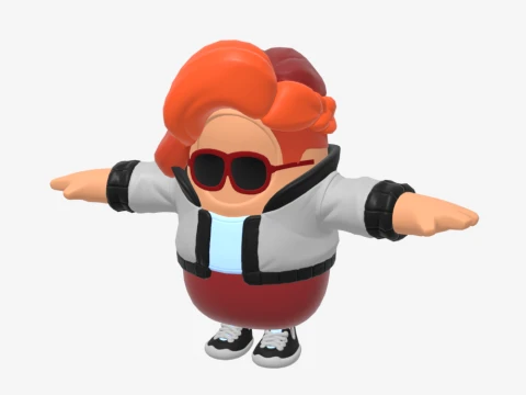 Pepper Thorne Fall Guy - Fortnite 3D Model