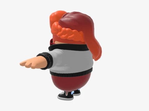 Pepper Thorne Fall Guy - Fortnite 3D Model