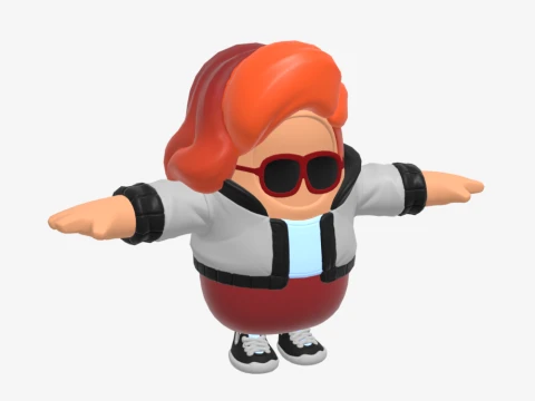 Pepper Thorne Fall Guy - Fortnite 3D Model
