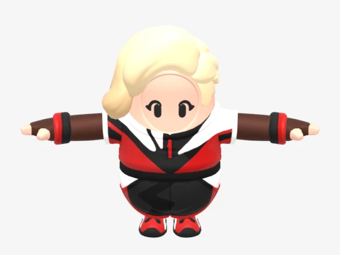 Red Ruin Joni Fall Guy - Fortnite 3D Model