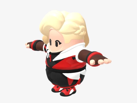 Red Ruin Joni Fall Guy - Fortnite 3D Model