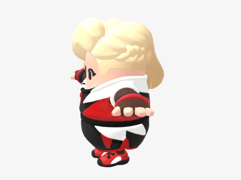 Red Ruin Joni Fall Guy - Fortnite 3D Model