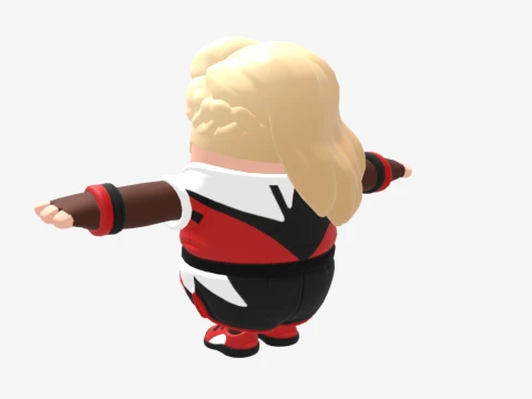 Red Ruin Joni Fall Guy - Fortnite 3D Model
