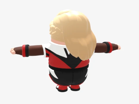 Red Ruin Joni Fall Guy - Fortnite 3D Model
