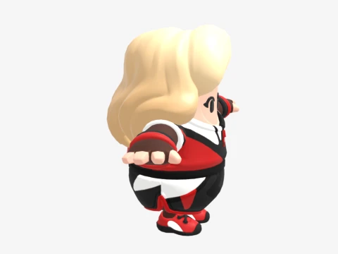 Red Ruin Joni Fall Guy - Fortnite 3D Model