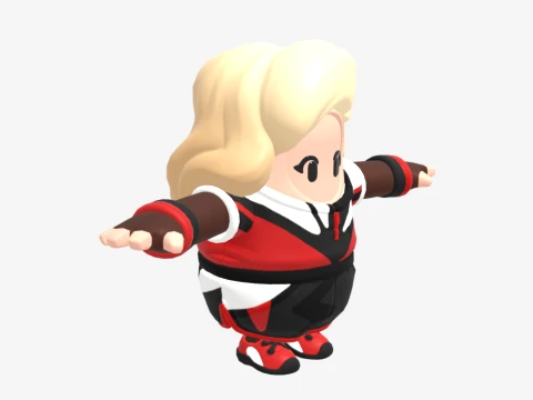 Red Ruin Joni Fall Guy - Fortnite 3D Model